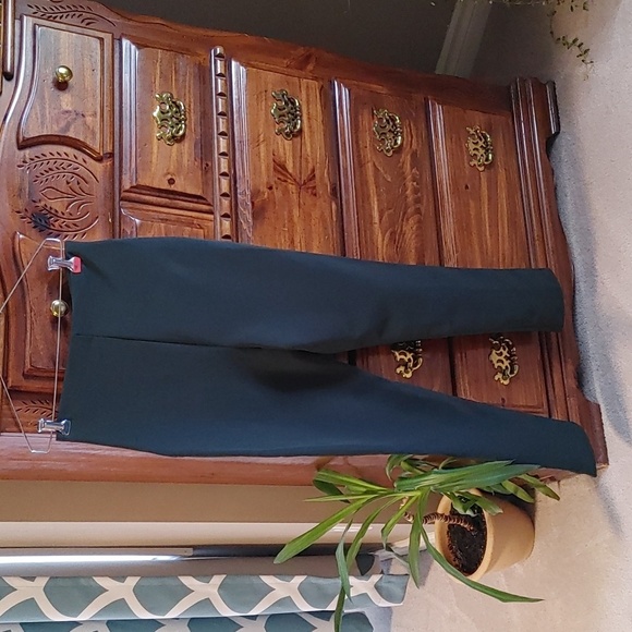 2/$30 NWT Women's Dark Green Another Story Straight Leg Trousers - Picture 4 of 8